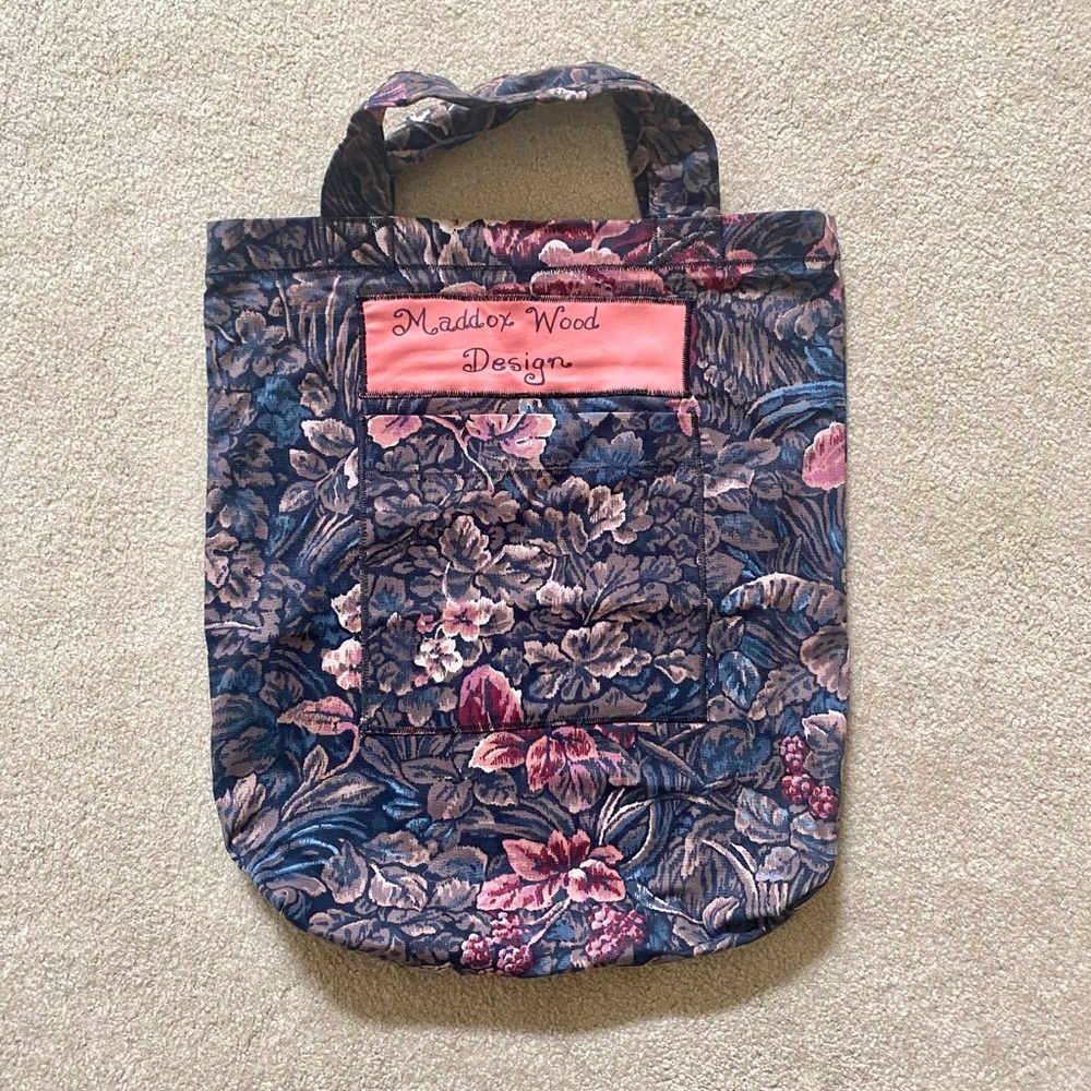 Maddox Wood Design Tote Bag